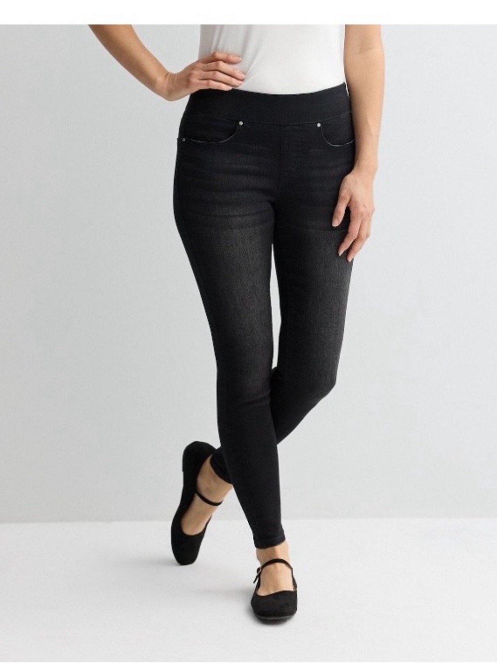 Nine West Pull on Skinny Jeans size 12 good condition